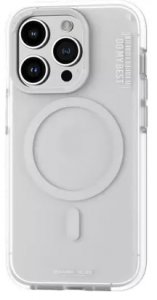 Накладка Blue Dual Color Phone Case для iPhone 14 Pro Max with MagSafe White (B46-I14PMWHT)