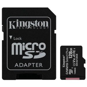 Карта памяти Kingston microSDXC 128Gb Canvas Select Plus R100MB/s (SDCS2/128GBSP)