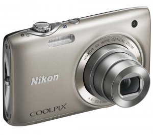 Фотоаппарат Nikon CoolPix S3100 silver