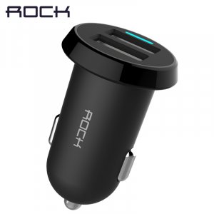 Азу Rock Ditor Car Charger 2.4 A Black