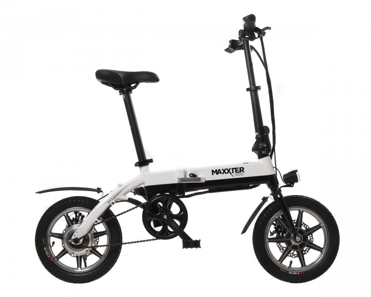 Електричний велосипед MINI 14 "(чорно-білий)