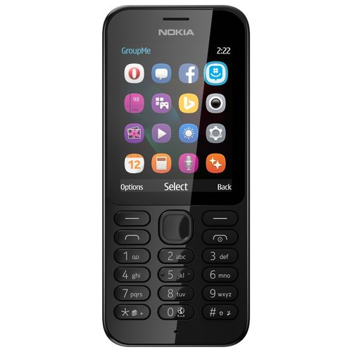 Мобільний телефон Nokia 222 DS Black