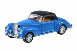 Автомобиль Same Toy Vintage Car со светом и звуком (синий закрытый кабриолет)