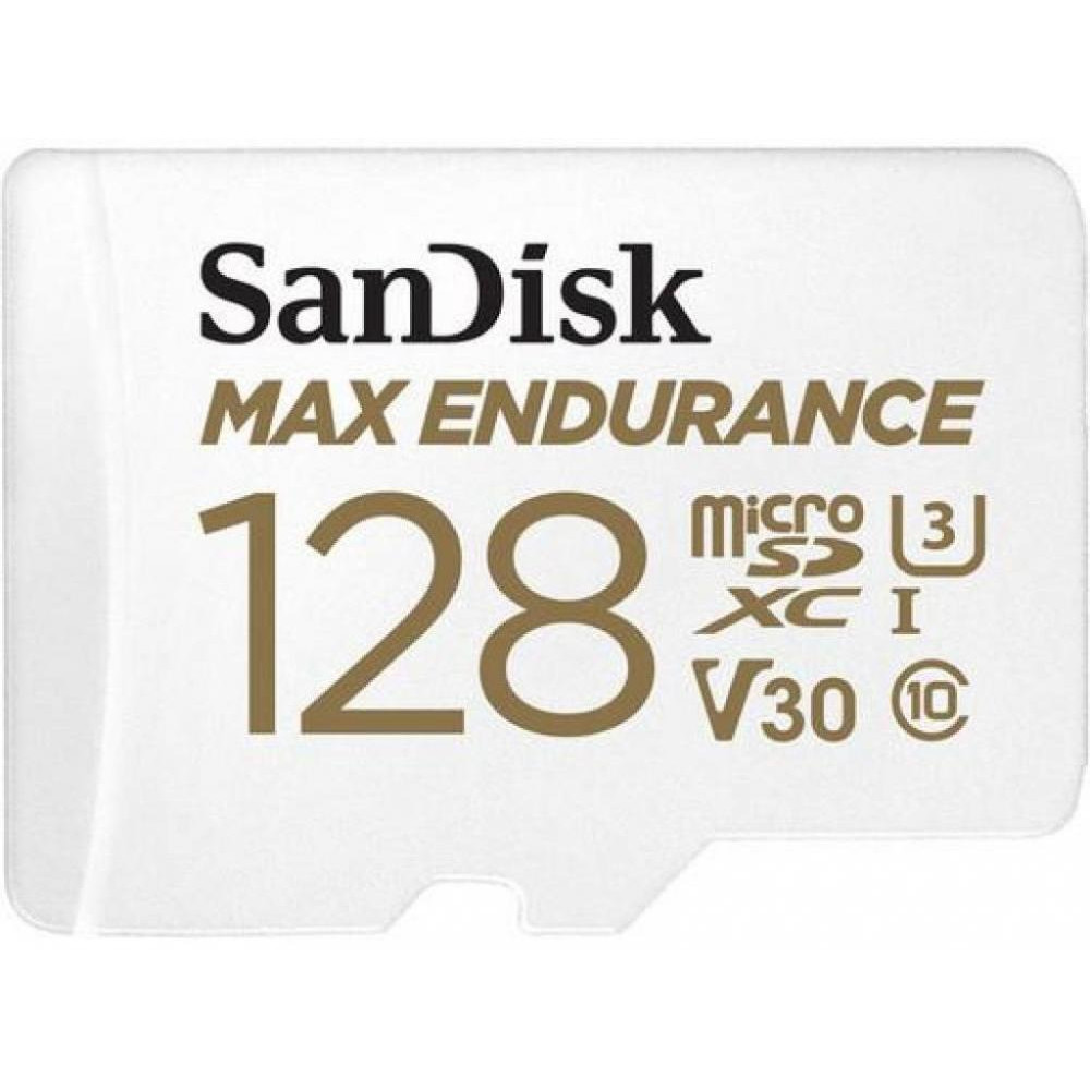 Карта пам'яті SanDisk microSDXC 128Gb Max Endurance V30 C10 (adapter SD) (SDSQQVR-128G-GN6IA)