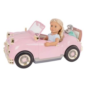Транспорт для кукол Our Generation - Ретро автомобиль с открытым верхом