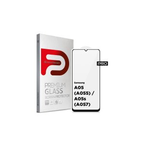 Защитное стекло ArmorStandart Pro для Samsung A05 (A055)/A05s (A057) Black (ARM71789)