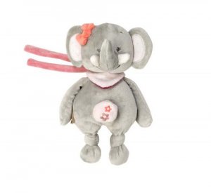 Мягкая игрушка Nattou с музыкой слоненок Адель (24 см)