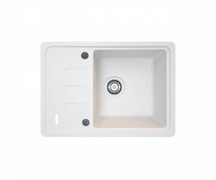 Кухонна мийка Borgio PRC-620x435 (біла)