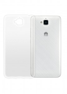 Накладка 0.3 mm Huawei Y6 Pro, силикон, White