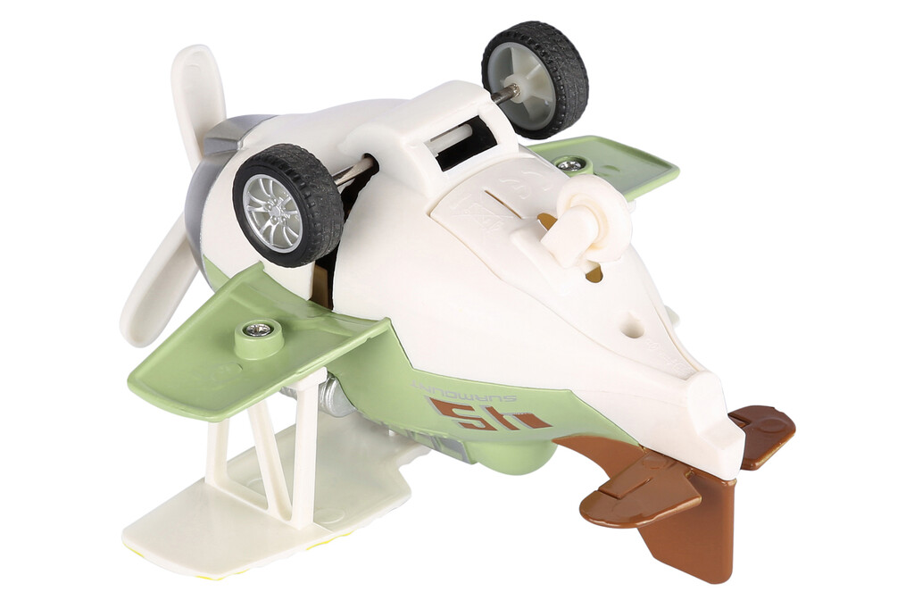 Літак металевий Same Toy інерційний Aircraft (зелений)