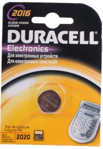 Батарейка Duracell DL2016 DSN Litium 1шт.
