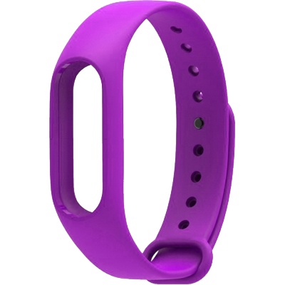 Ремешок к фитнес-браслету Xiaomi miband 2 Purple