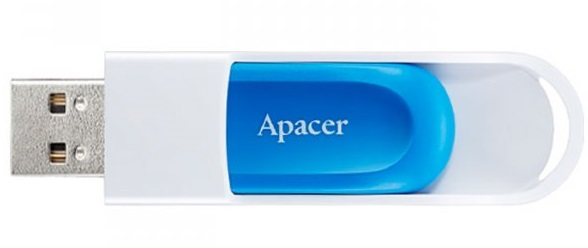 USB флешдрайв Apacer AH23A 32GB White