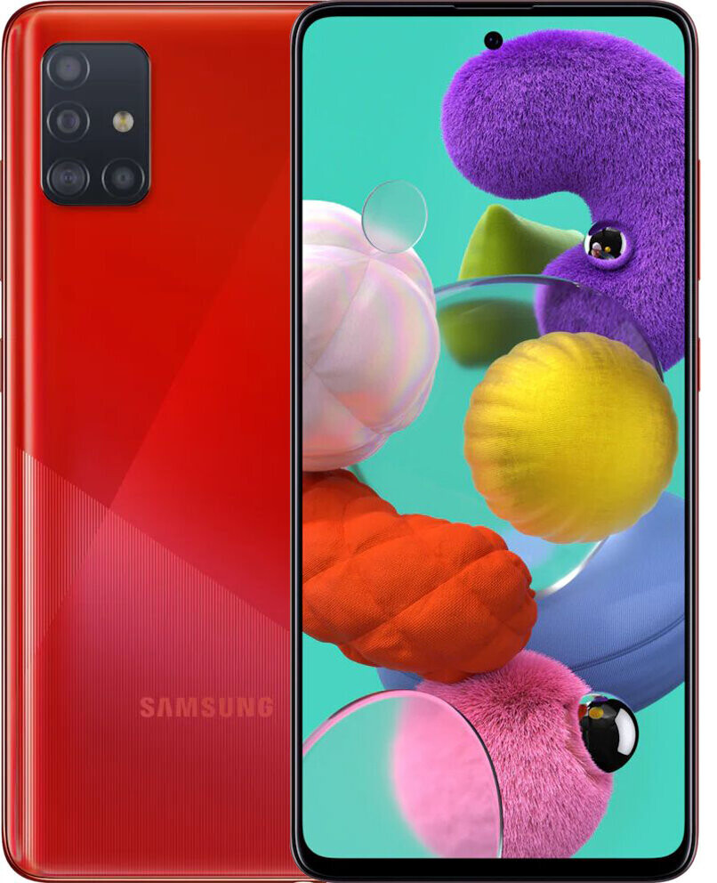 Смартфон Samsung SM-A515F Galaxy A-51 4/64 Duos (red)
