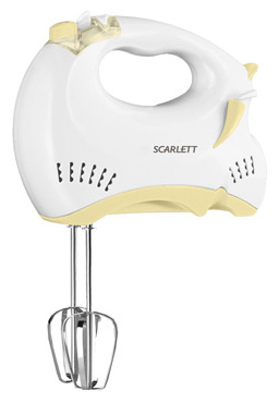Міксер Scarlett SC-043 (білий з жовтим)