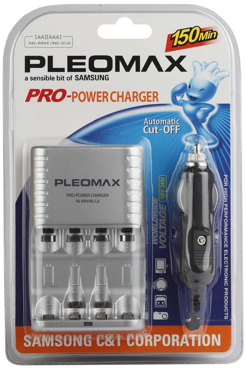 Зарядное устройство Pleomax 1014 Pro-Power 150 min Charger