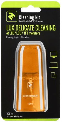 Чистячий засіб 2E LUX CLEAN 100ml Liquid для LED / LCD + серветка, Yellow (2E-SKTR100LYW)