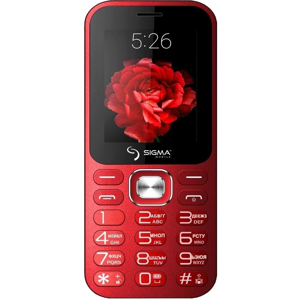 Мобільний телефон Sigma mobile X-Style 32 Boombox red