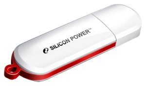 USB флешдрайв Silicon Power LUX mini 320 8GB White