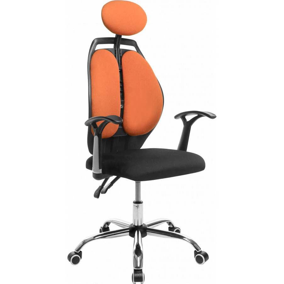 Офісне крісло GT Racer X-W1032 Fabric Black/Orange