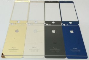Защитное стекло Matte Tempered Glass for iPhone 5 Silver