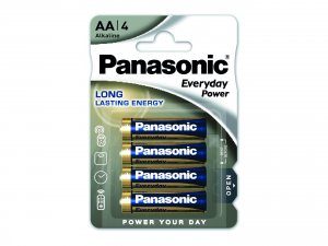 Батарейка Panasonic EVERYDAY POWER AA BLI 4 ALKALINE