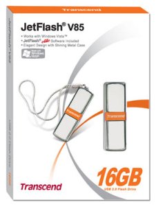 USB флешдрайв Transcend JetFlash V85 16GB (Orange)