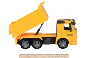 Машинка инерционная Same Toy Truck Самосвал (желтый)