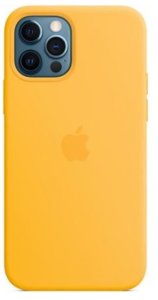Накладка Apple Silicone Case 1:1 для iPhone 12 Pro Max Sunflower (ASC12PMSFLW)