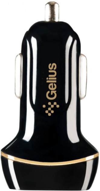 Автомобильное зарядное устройство для Gelius Ultra Voyager GU-CC02 2USB 2.4A + Cable MicroUSB Black