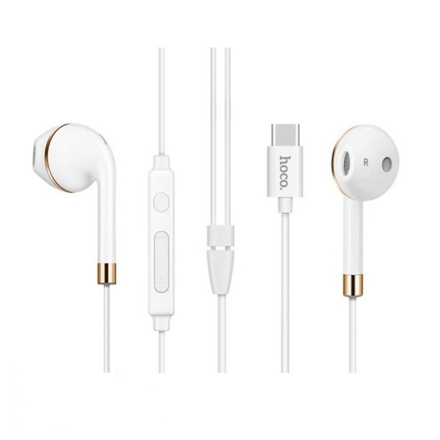 Навушники Hoco L8 Type-C bluetooth earphones White