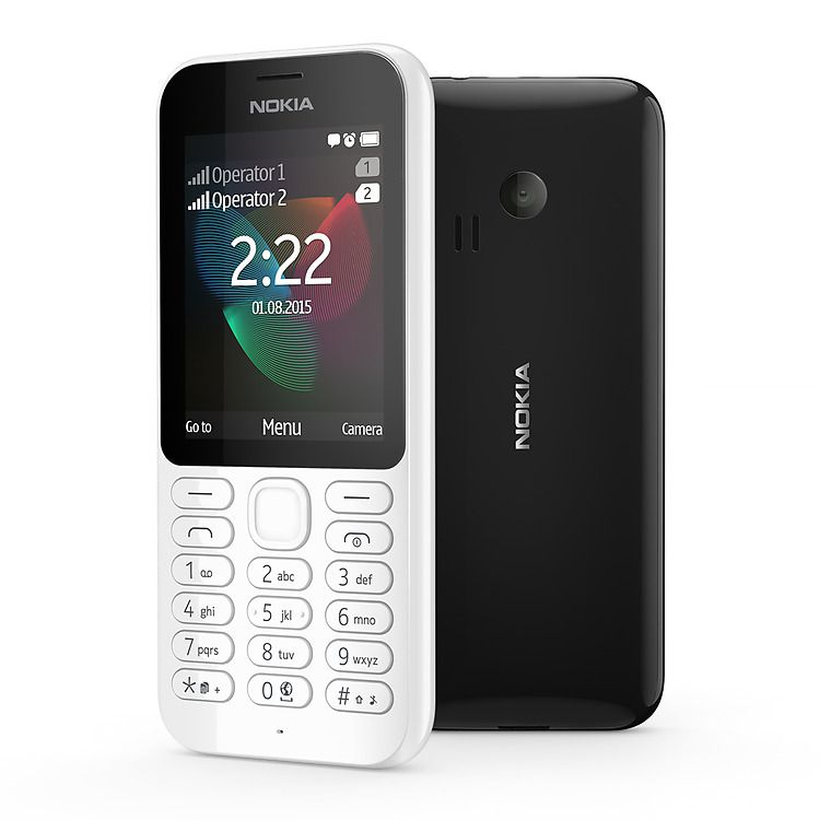 Мобільний телефон Nokia 222 DS White