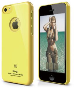 Чехол Elago iPhone 5C - Slim Fit (Yellow)