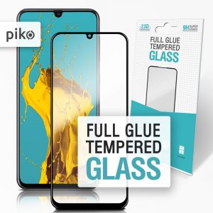 Защитное стекло Piko Full Glue для Samsung M31 (M315) (черное)
