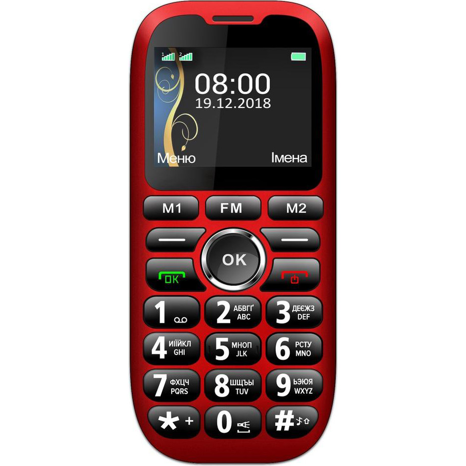 Мобильный телефон Sigma mobile Comfort 50 Grand red