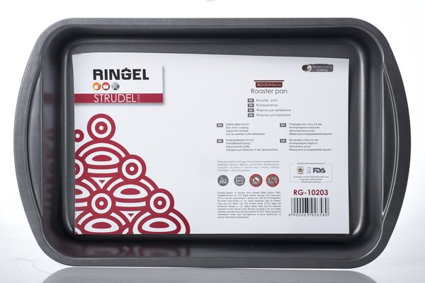 Форма для випічки RINGEL STRUDEL форма прямокутна 38.2х24.2х5.6cm (RG-10203)