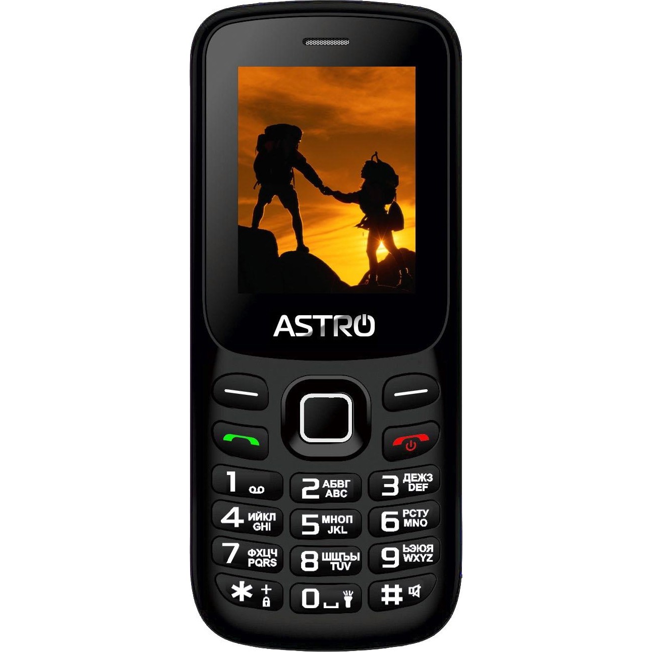 Мобильный телефон Astro A173 Black/Green