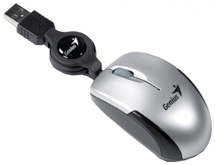 Мышка Genius Micro Traveler USB Silver