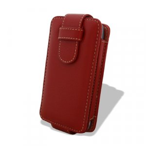 Чехол Melkco Leather Case Flip Down Red Ver.2 for iPhone 4/4S (APIPO4LCFT2RD)