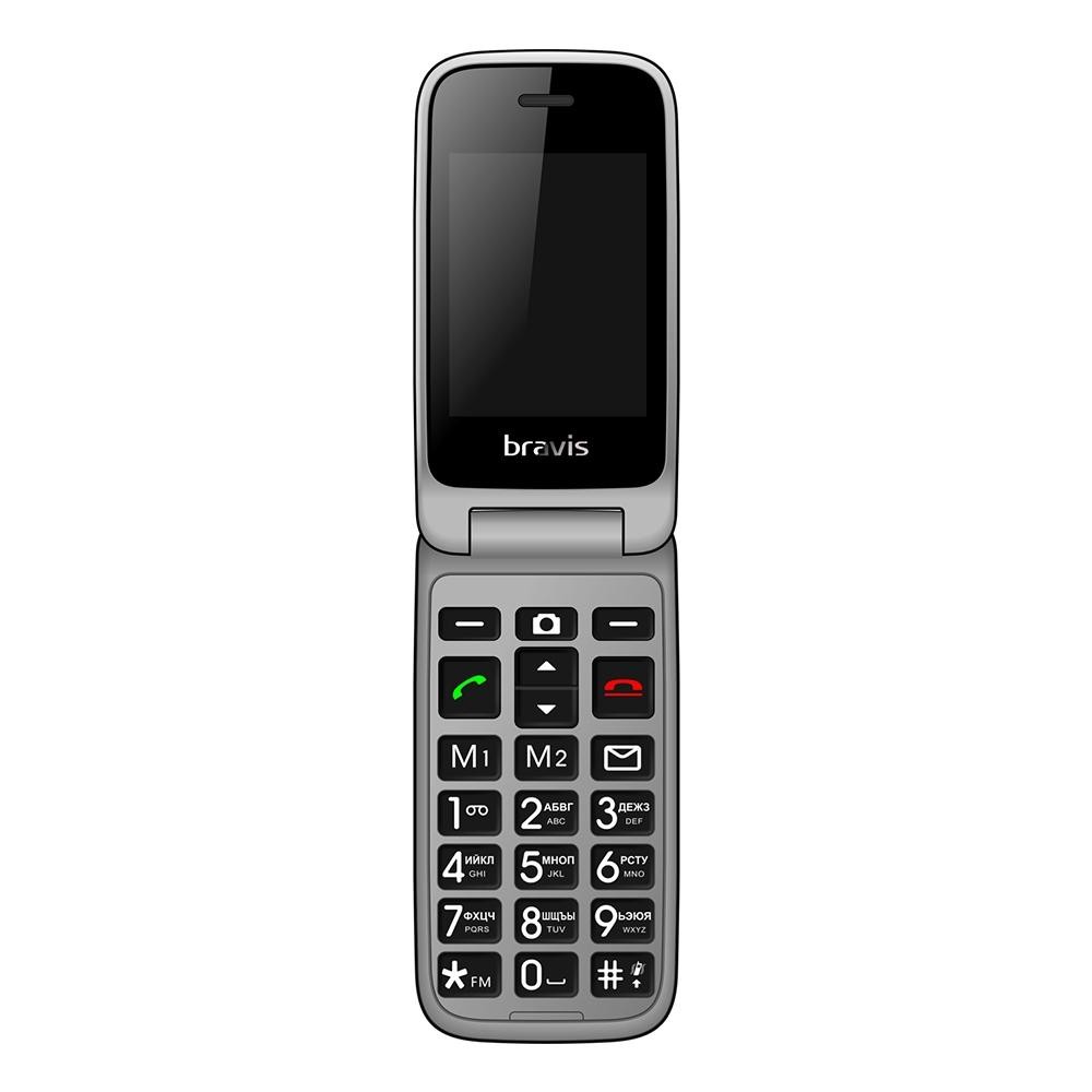 Мобільний телефон Bravis C244 Signal Dual Sim (black)