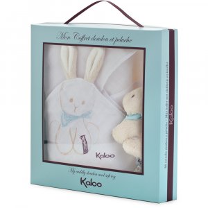 Подарочный набор Kaloo Les Amis - Одеяло с игрушкой Кролик
