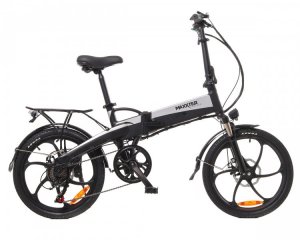Электрический велосипед RUFFER 20" (черно-серебрянный)