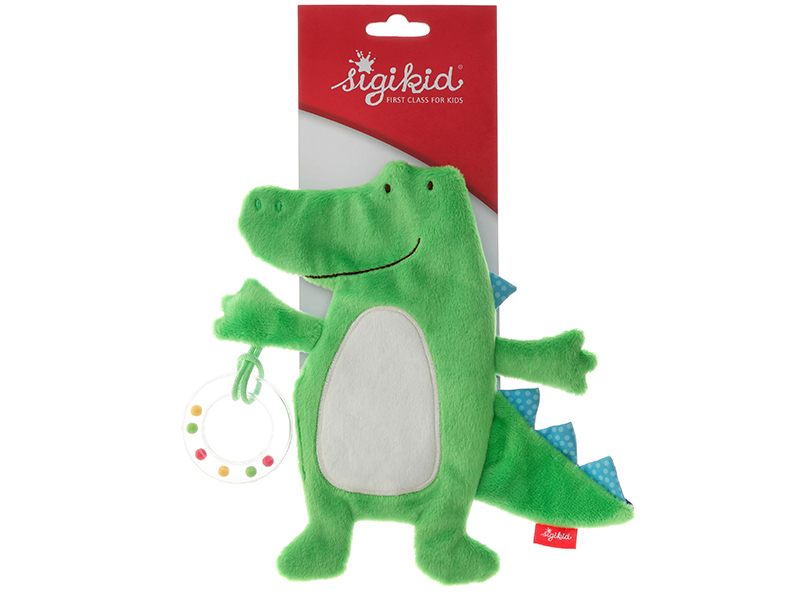 Мягкая игрушка, шуршит sigikid - Крокодил (20 см)