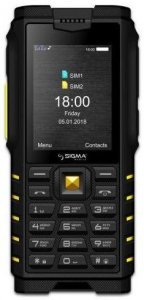 Мобильный телефон Sigma mobile X-treame DZ68 Black-Yellow