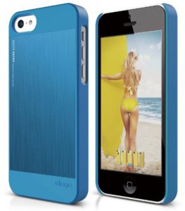 Чехол Elago iPhone 5C - Slim Fit (Blue)
