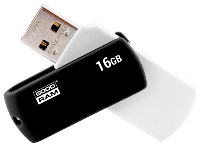 USB флешдрайв GoodRAM UCO2 16GB BlackK/White