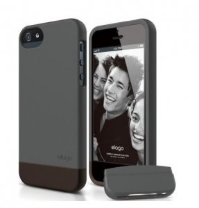 Чехол Elago iPhone 5 - Glide Case (dark gray)