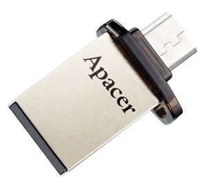 USB флешдрайв Apacer AH175 16GB OTG Mobile Black