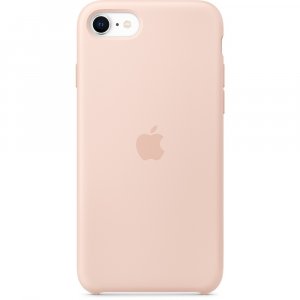 Накладка Apple Silicone Case 1:1 для iPhone SE (2020/2022) Pink Sand