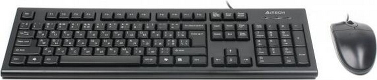 Клавіатура A4Tech KR-8520D + миша (Black)